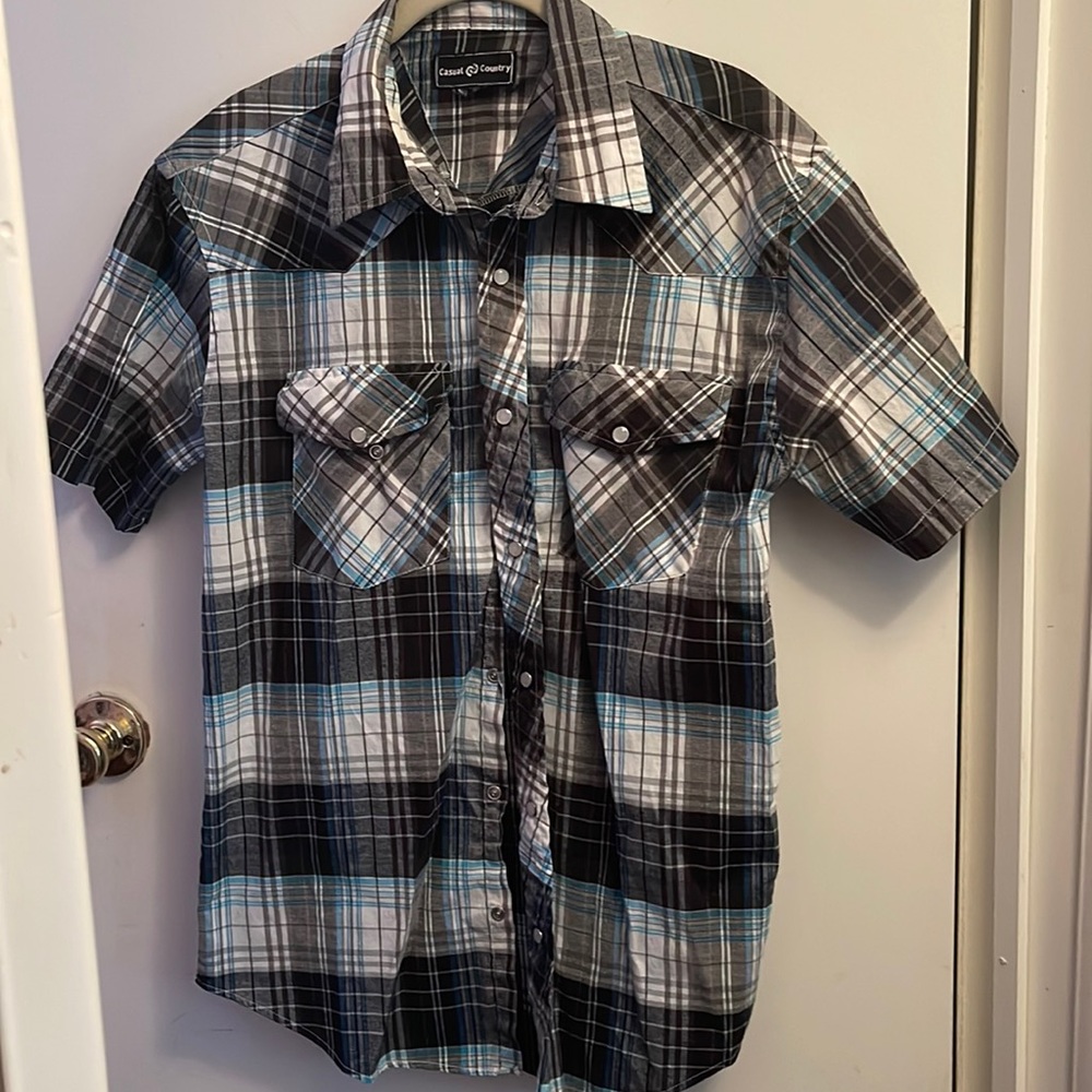 Casual Country western button up Men’s Small